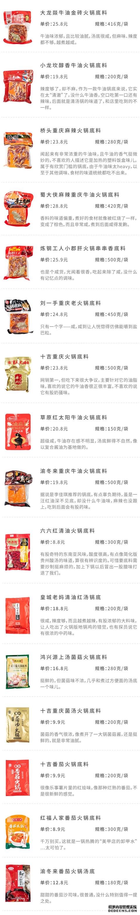 試吃了25款火鍋底料，認(rèn)準(zhǔn)它們買就對了