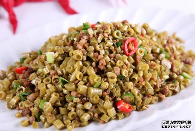 家常下飯美味——酸豆角肉沫，一頓讓我吃兩碗飯
