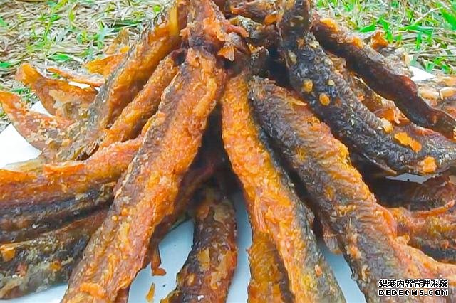 春節(jié)宅家中，捉了盆“水中人參”，寬油大火炸到焦香，很下飯