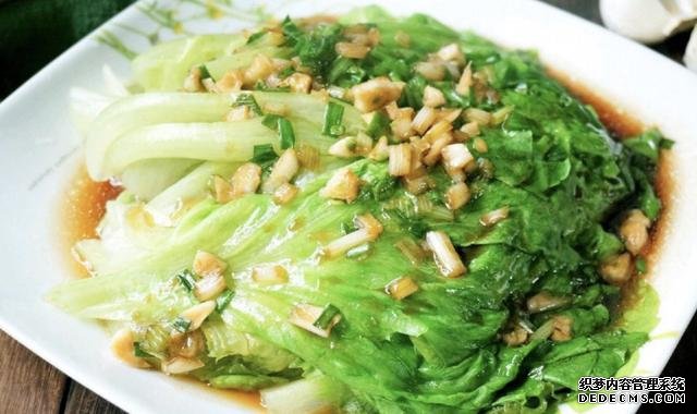 最正宗的蠔油生菜，快手簡單還減肥，2塊錢就能做一盤
