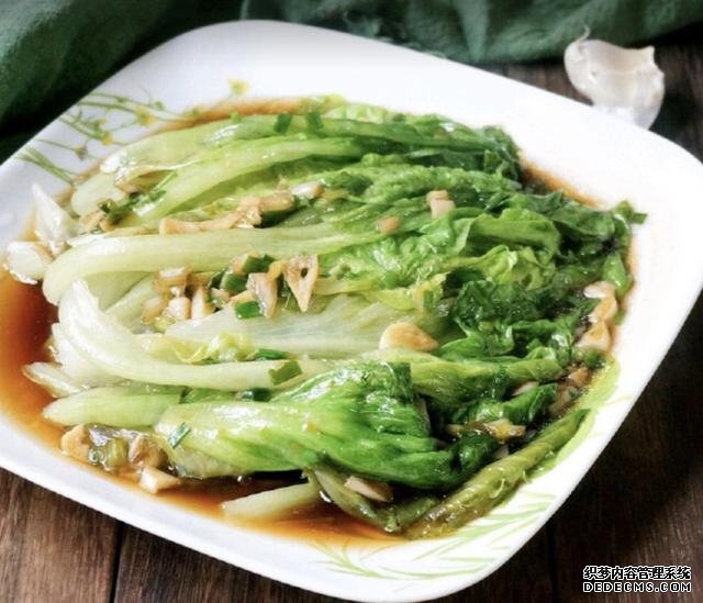 最正宗的蠔油生菜，快手簡單還減肥，2塊錢就能做一盤
