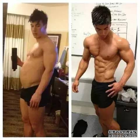 堅持健身，對一個人的改變有多大？一組對比照告訴你！