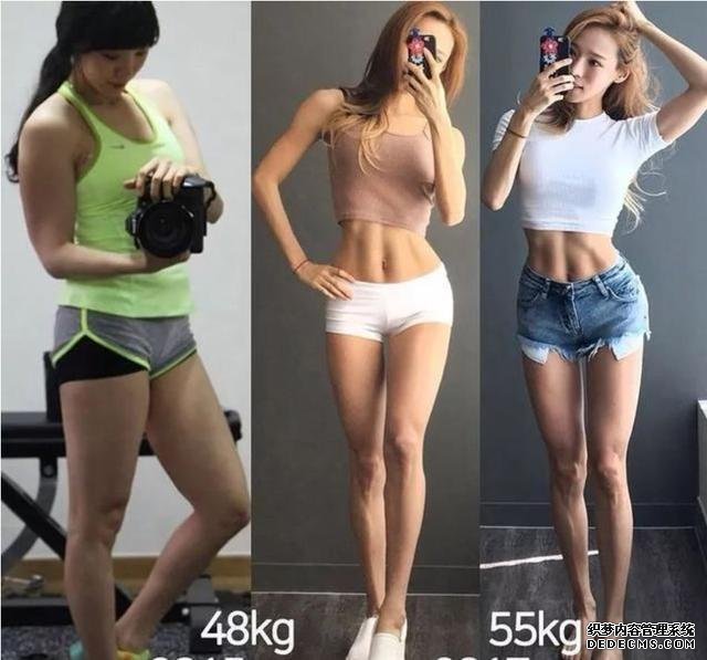 堅持健身，對一個人的改變有多大？一組對比照告訴你！